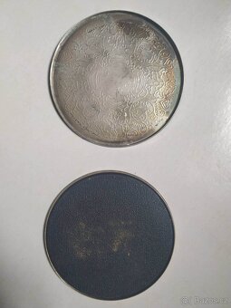 Starožitné kovové pivní podtácky - 2