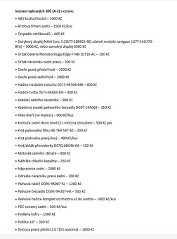 Náhradní díly Ford Mondeo mk5 2.0 TDCi 110 kW automat - 2
