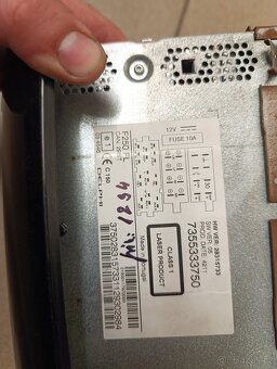 Originální rádio Peugeot Boxer 2013 - 2