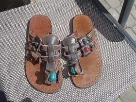 Prodám dámské kožené sandály - 2