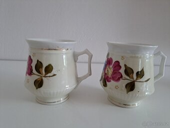 Starožitné hrnečky - mušlák - 2