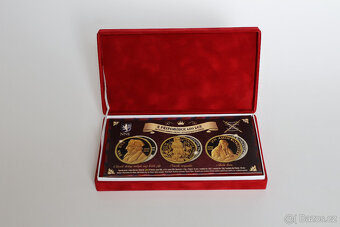 NNE Hus Jeroným Komenský zlaté medaile mince - 2