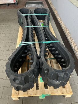 Gumové pásy na bagry, dumpery. Pás na minibagr. Férová cena - 2