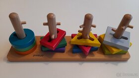 Vkládačka Jouéco dřevěná skládačka Puzzle - 2