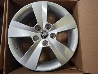 Nové orig. alu disky Škoda Superb III 6,5x16 5x112mm - 2