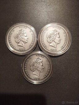 Stříbrná slovenská mince - 2 NZD - 2