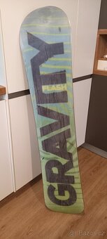 Snowboard Gravity 130 cm, vč. vázání - 2