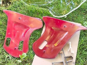 Uloženka zimní výbava Jawa ČZ Plexi kryty držáky zrcátko - 2