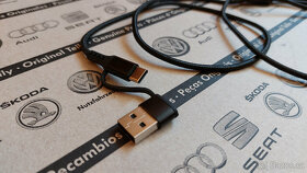 Nový nabíjecí USB kabel 4 v 1 ŠKODA - 2
