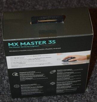 Logitech MX Master 3S verze s USB přijímačem, zár.do 01/2027 - 2