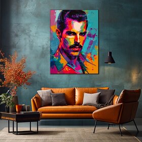 Obraz na plátně - Freddie Mercury - 2