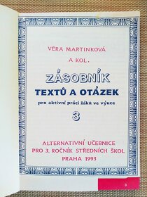Zásobník textů a otázek 3 (literatura) pro 3. ročník SŠ - 2