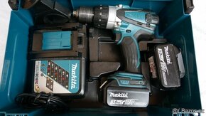 Aku příklepová vrtačka Makita DHP458//2X AKU/KUFR - 2