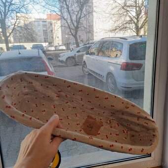 proutěná ošatka oválná - 2