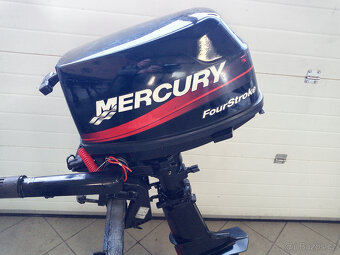 Lodní motor Mercury 5 4t s krátkou nohou výborný stav - 2