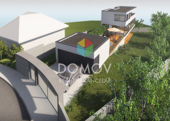 Pozemek 1.110 m2 s krásným výhledem na rozhraní Králova Dvor - 2