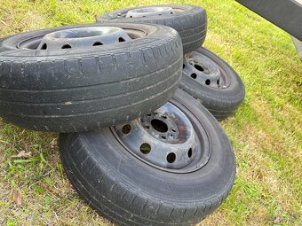 Plecháče 5x118 r15 Fiat Ducato + letní a zimní pneu - 2