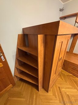 Rohová palanda s úložným prostorem - 2