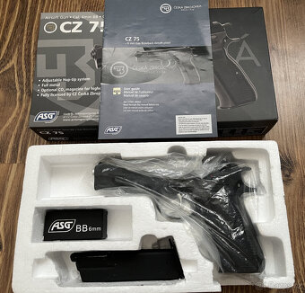 Airsoftová pistole CZ 75 - ASG celokov - 2