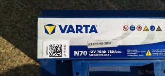 Autobaterie Varta EFB - 2