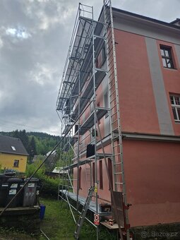 Prodám lešení jednou použité alfix layher - 2