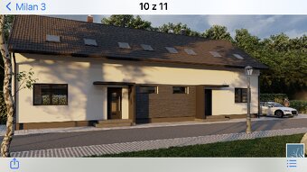 Developerský Projekt v Neveklově staveb. povolení , pozemek - 2