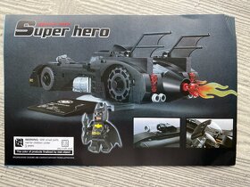NOVÉ Batmobil - 378 kostek - 2