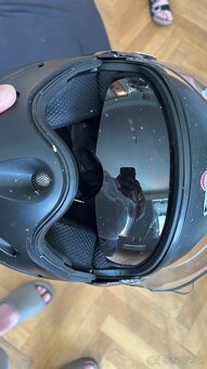 Caberg rhyno dull vel.XS dámská helma na motocykl. - 2