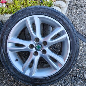 Originál alu kola Škoda R16 rozteč 5x100 - 2