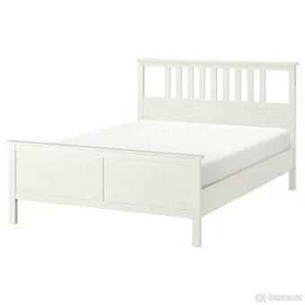 REZREVOVANO - IKEA Hemnes nocni stolek+Hemnes postelový rám - 2