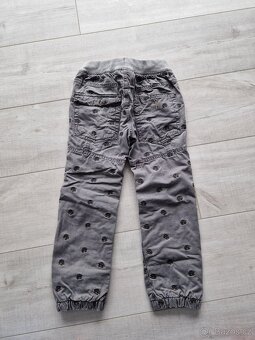 Autíčkové kalhoty s podšívkou, Next, vel.116 - 2