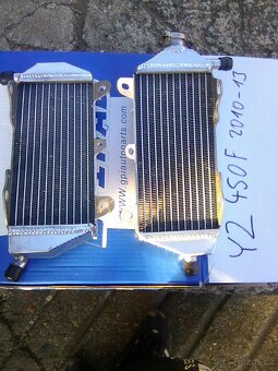 chladice yamaha YZ 450 f rok 2010-13 - 2