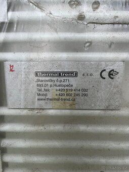 Topný žebřík - 2