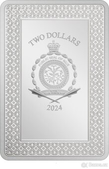 Stříbrná mince Tarotové karty- The Devil (Ďábel) 1 Oz 2024 - 2