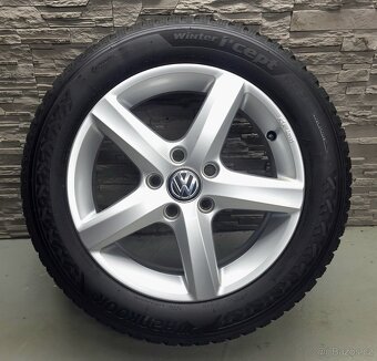 16" Originál VW Aspen 5x112 Golf 7 zimní pneu 7-8mm - 2