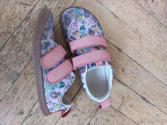 Barefoot plátěné tenisky dívčí Pegres vel. 35 - 2