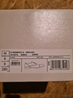 GEOX společenská obuv panská - 2