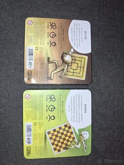 Magnetické hry Dáma a Mlýn - 2