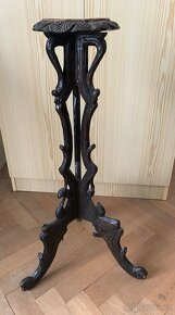 Starožitný květinový stolek Praha 90. leta 19. stol. - 2