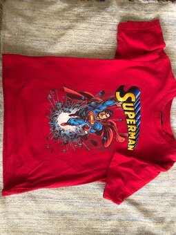 Tričko Superman s plastickým nápisem - 2