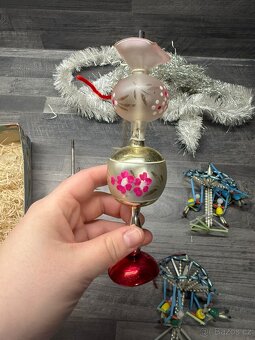 Krásné retro vánoční ozdoby - 2