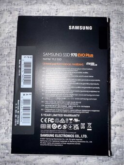 SSD disk Samsung 970 evo plus - 2