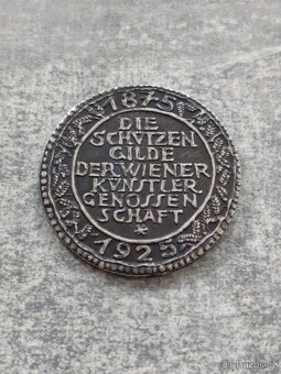 Střelecká Ag medaile 1925 Vídeň - 2