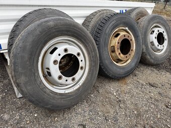 Multicar M26 kompletní kola disky R14 - 2