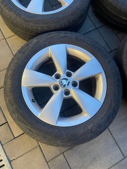 Alu škoda Rapid 185/60R15 - 2