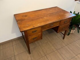 Starožitný dřevěný stůl - 2