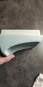 retro keramický držák na mýdlo / mýdlenka do obkladů - 2
