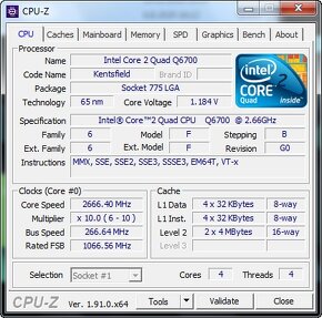 Intel Core 2 Quad Q6700 pro LGA 775 - 2
