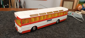 Retro hračka autobus na ovládání top stav - 2