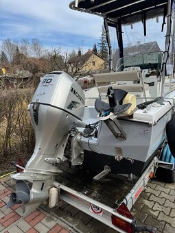 Loď Jeanneau + Honda Bf 90 + vlek - 2